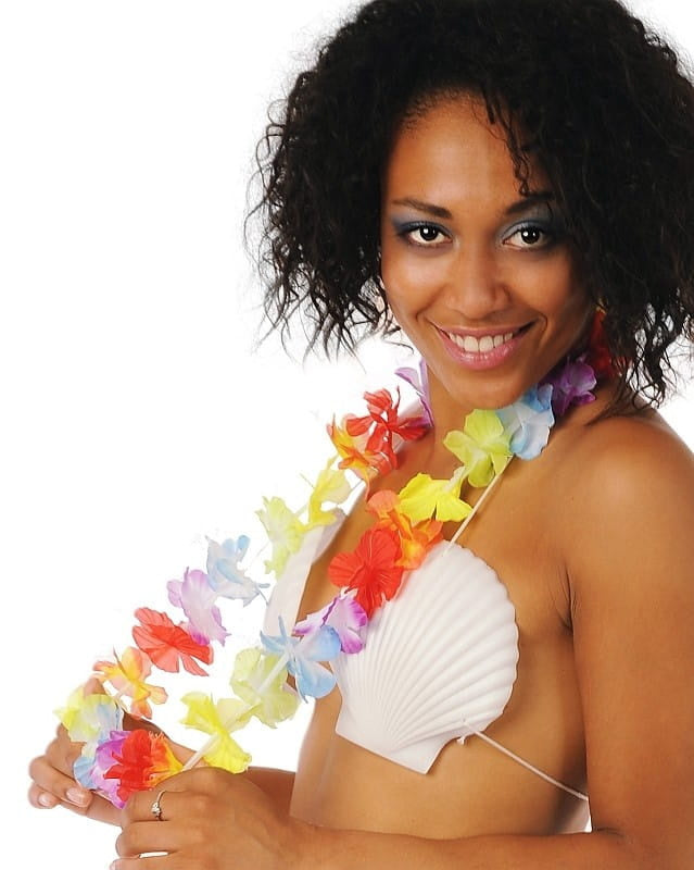 Ghirlandă hawaiiană wielokolorowa