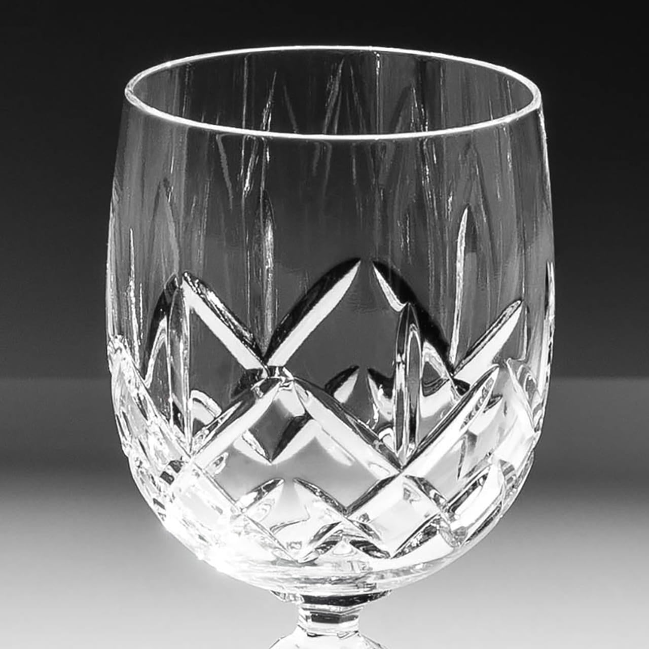 Luksusowe kieliszki do wina z kryształu 6 szt. prezent na ślub kieliszki na prezent