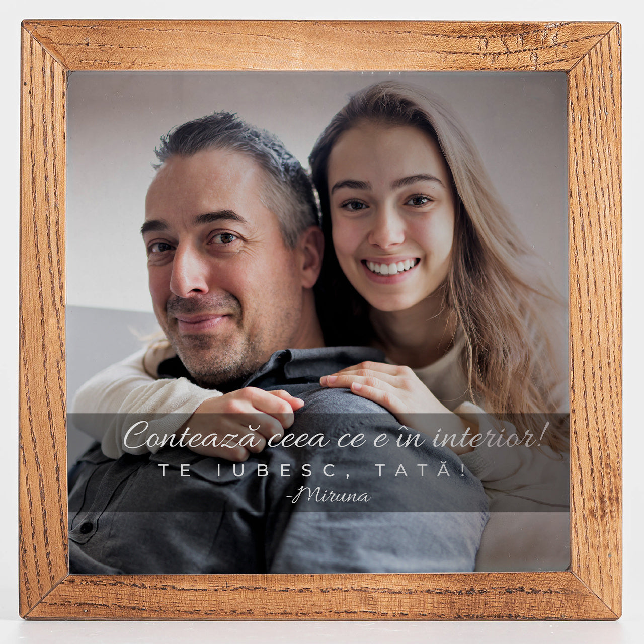 Personalizowana skarbonka ze zdjęciem - prezent na Dzień Ojca prezent dla taty skarbonka dla taty