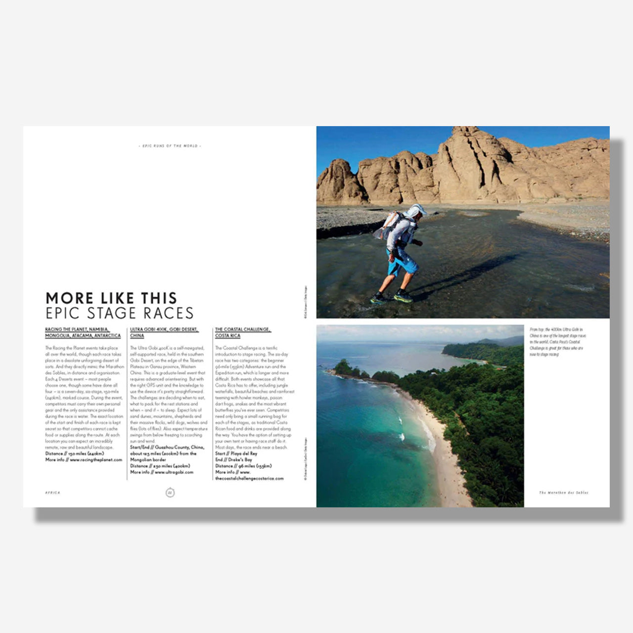 Książka dla biegacza Epic Runs of the World książka o bieganiu prezent dla biegacza