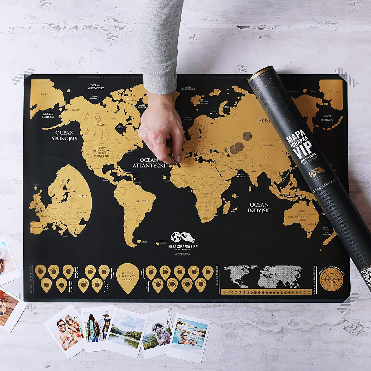 Plakat mapa zdrapka Prezent Dla Podróżnika mapa świata zdrapka mapa do zdrapywania mapa świata do zdrapywania