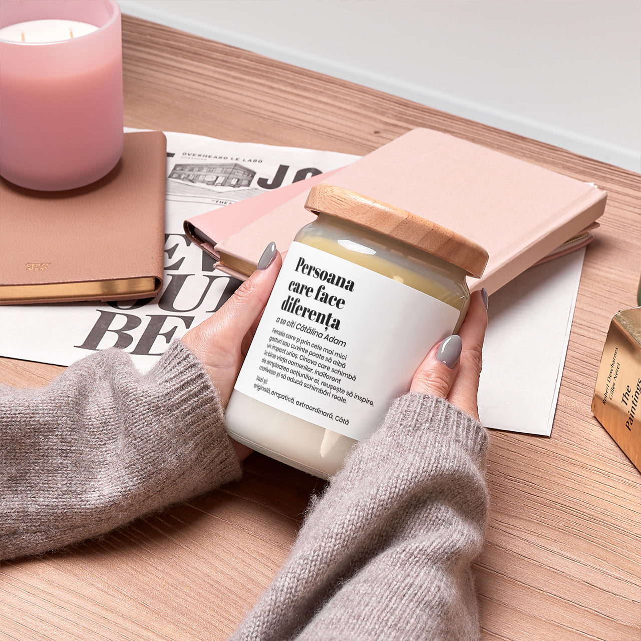 Wyjątkowa świeca dla wyjątkowej osoby prezent dla wyjątkowej osoby świeca personalizowana