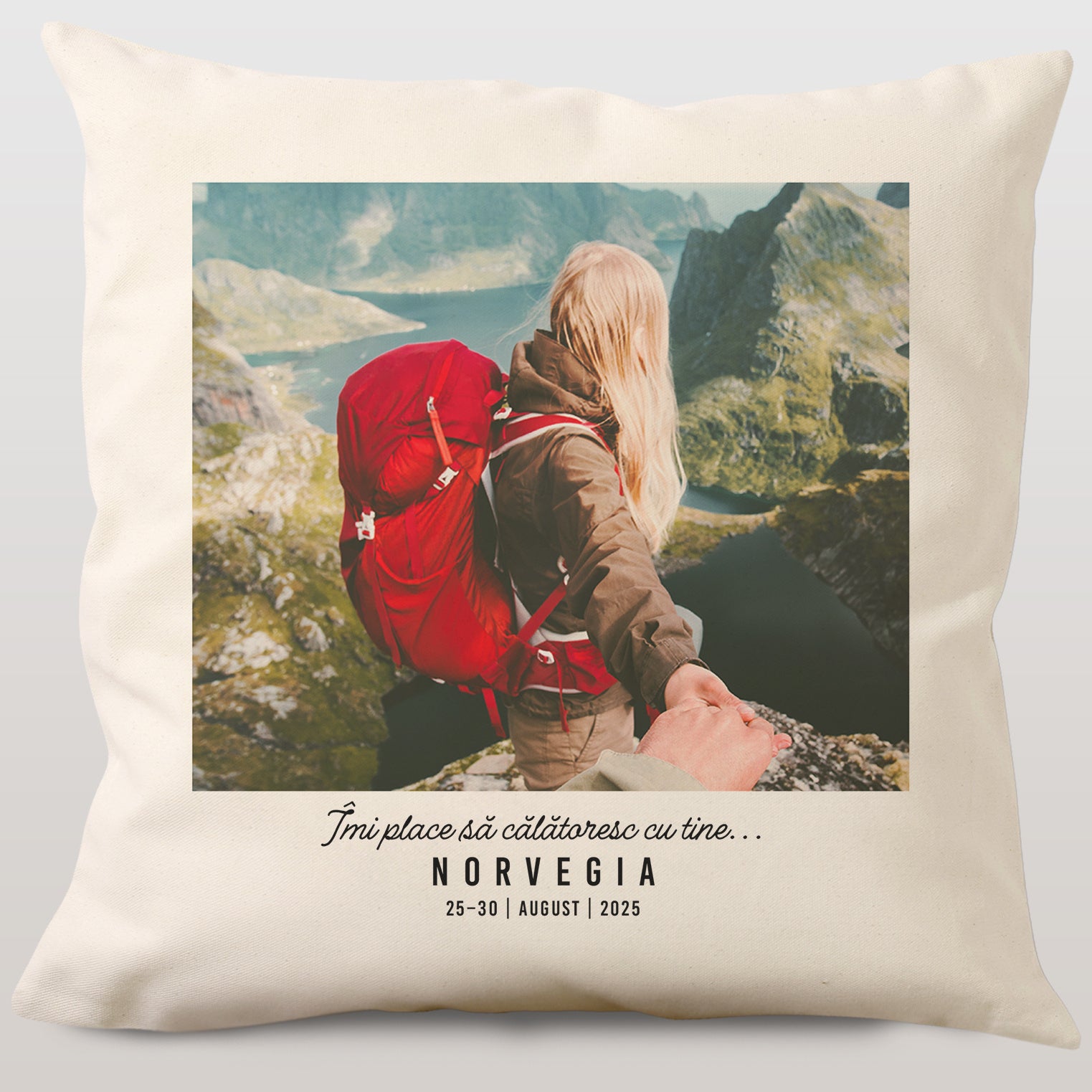 Fotopoduszka - prezent ze zdjęciem poduszka ze zdjęciem poduszka personalizowana prezent dla miłośnika podróży