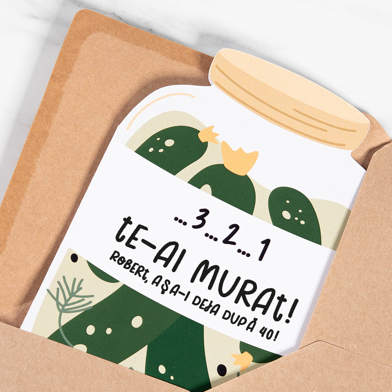 Felicitare mare și amuzantă pentru ziua de naștere -3...2...1...Te-ai murat!