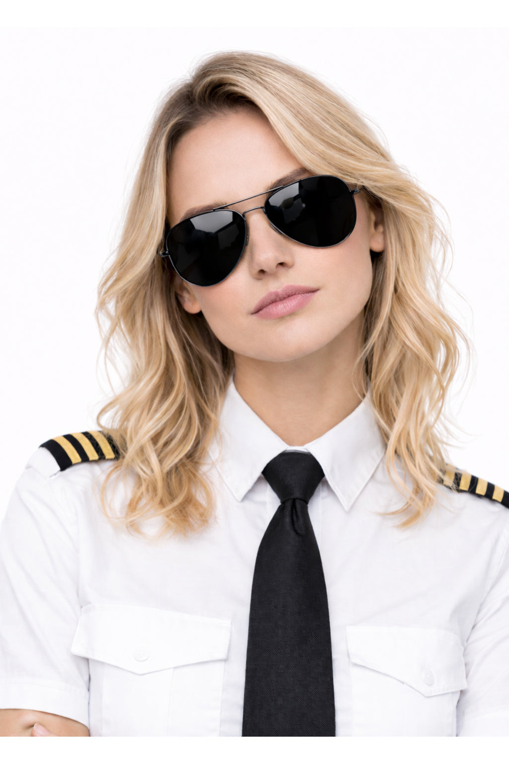 Ochelari polițist AVIATOR ochelari pilotki