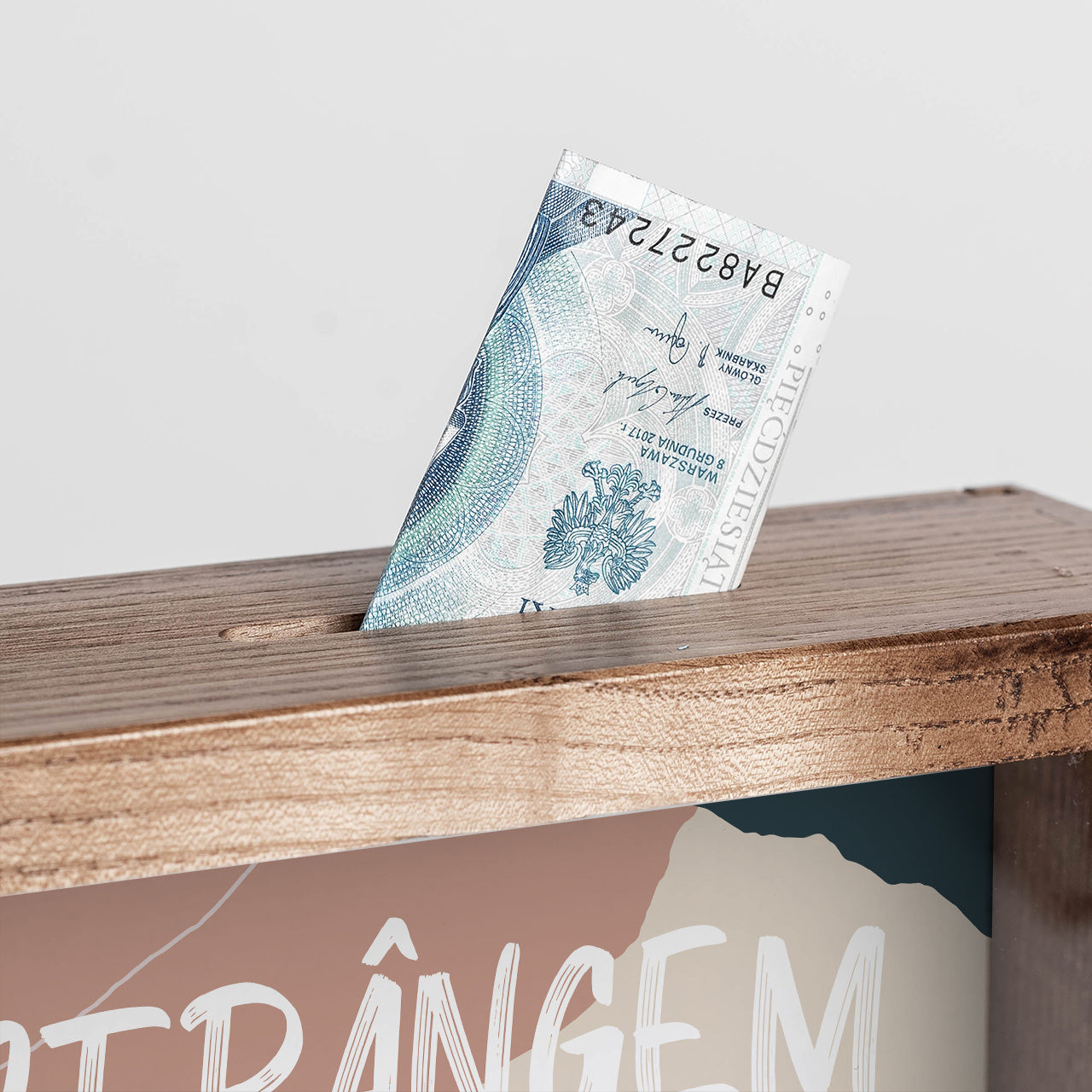 Personalizowana skarbonka dla mamy - Na Drobne prezent dla mamy skarbonka personalizowana