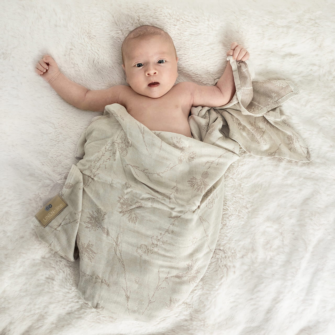 Otulacze dla niemowląt 2 szt. 120 x 120cm otulacze dla dzieci otulacze bambusowe prezent dla niemowlaka