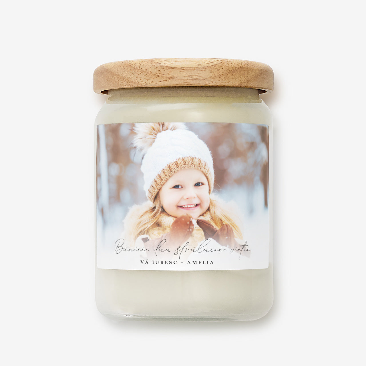 Świeca personalizowana na Dzień Babci i Dziadka świeczka dla babci i dziadka prezent na Dzień Babci i Dziadka