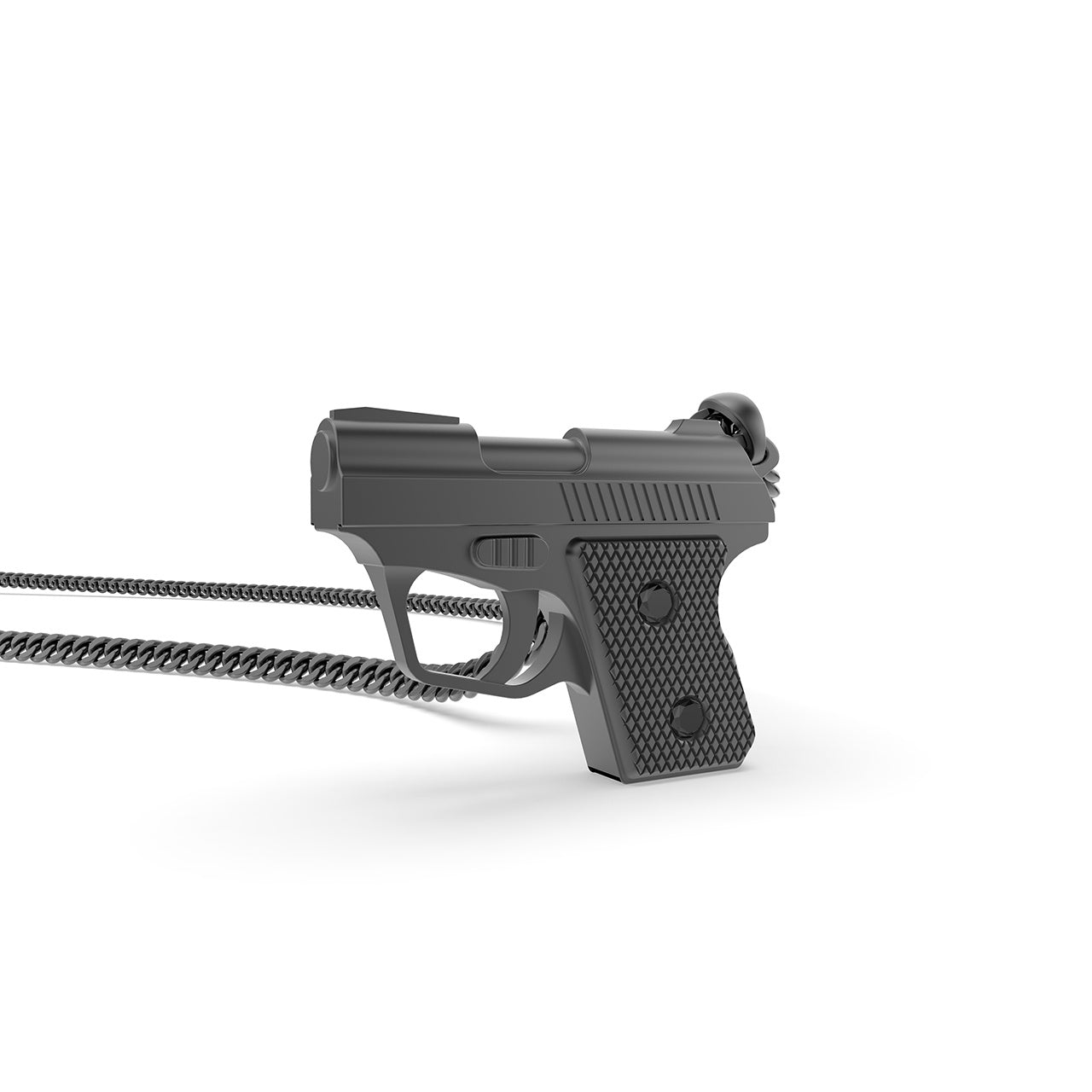 Colier cu pandantiv pistol