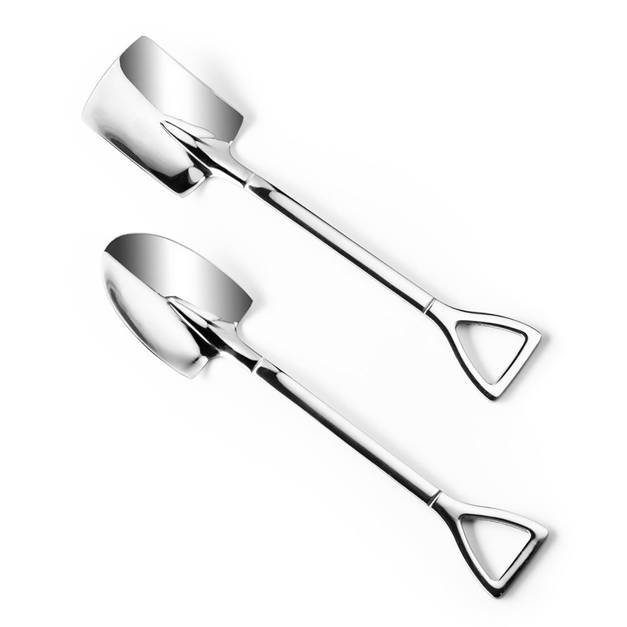 Set 2 lingurițe în formă de lopeți, pentru fermier