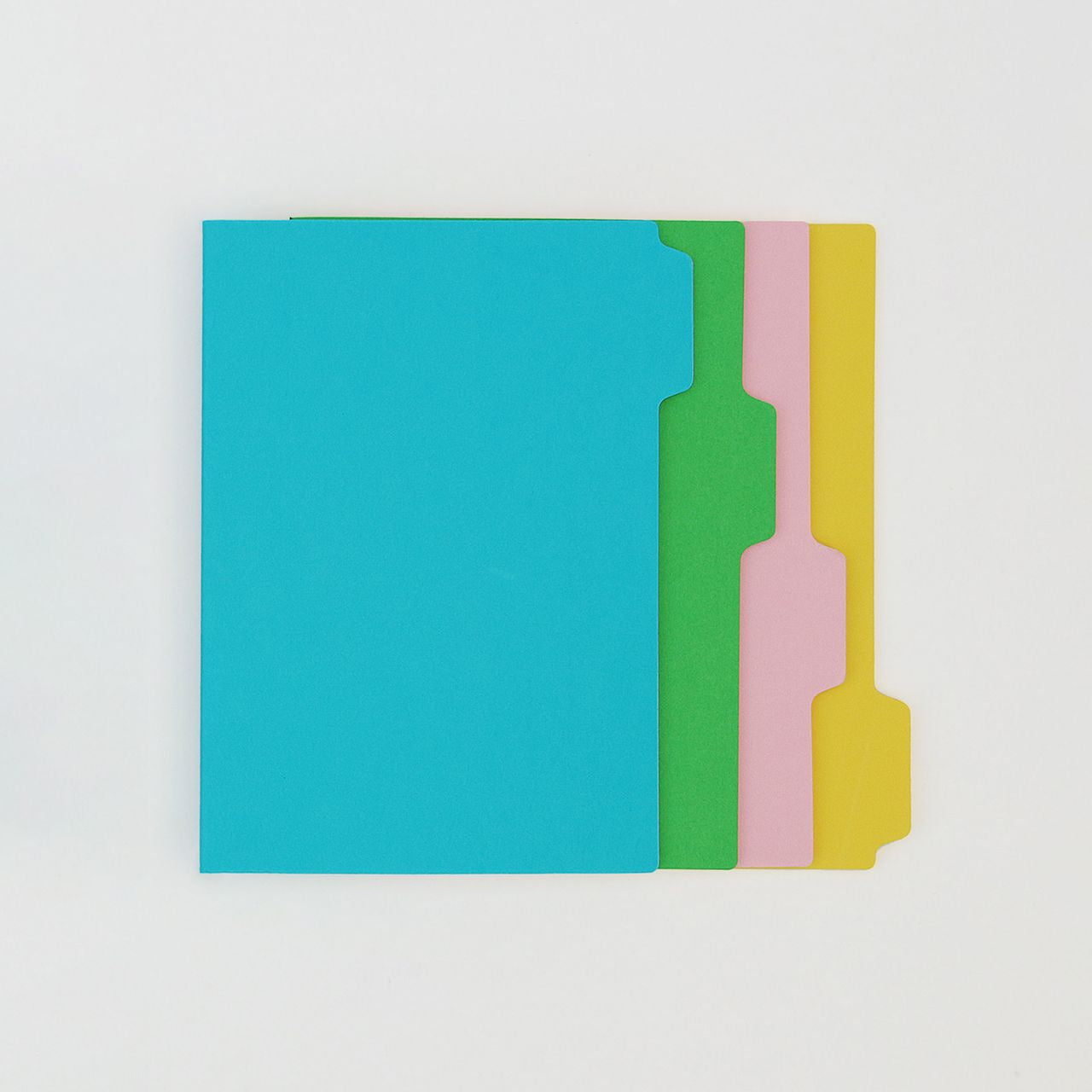 Caiete cu foi colorate 4 buc