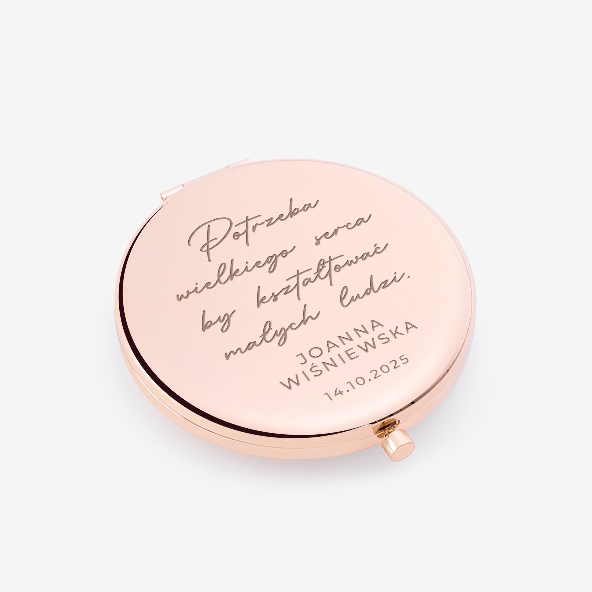 Oglindă argintie CADOU PENTRU O ÎNVĂȚĂTOARE DE GRĂDINIȚĂ